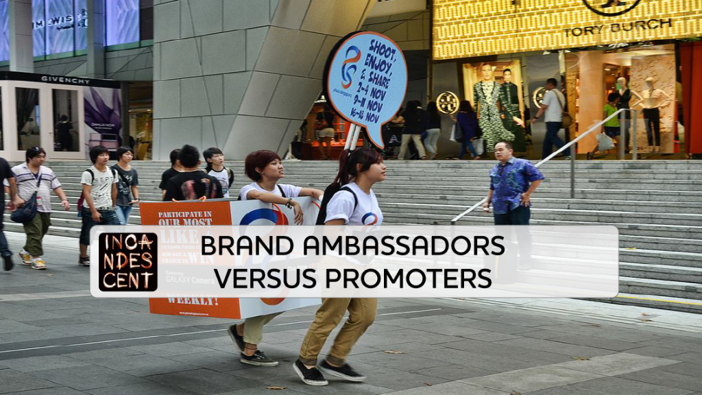 Prezentare brand ambasadori versus promoteri Incandescent 2014